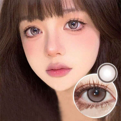 Milk Flavored Pearls Brown Colored Contact Lenses