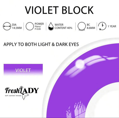 Violet block