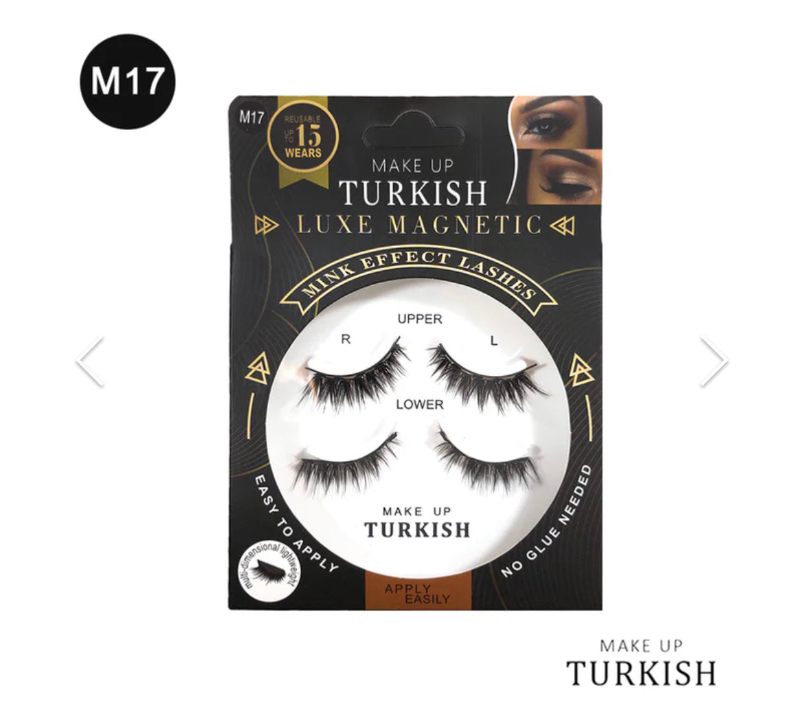 Makeup Turkish Luxe Magnetic Mink Effect Eyelashes